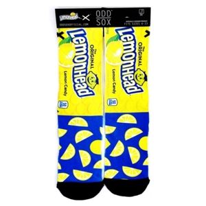 ODD SOX LEMONHEADS KNIT CREW SOCKS